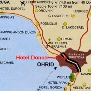 Hotel Donco Ochrid Exteriér fotografie
